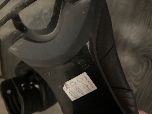 Botas tacón un paso más talla 38