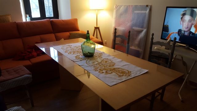 Mesa de comedor extensible diseño de Roche Bobois