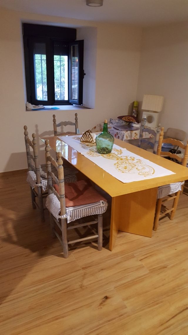 Mesa de comedor extensible diseño de Roche Bobois