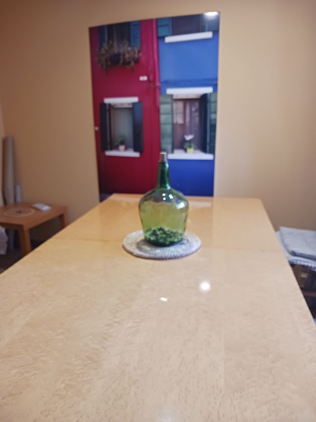 Mesa de comedor extensible diseño de Roche Bobois