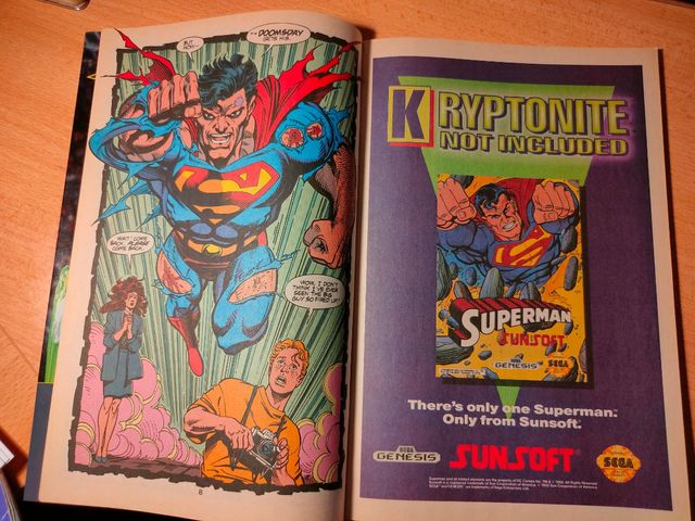 COMIC "THE DEATH OF SUPERMAN"