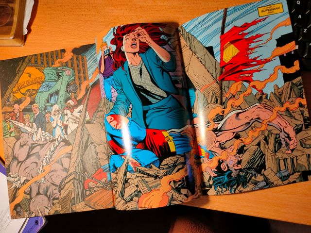 COMIC "THE DEATH OF SUPERMAN"