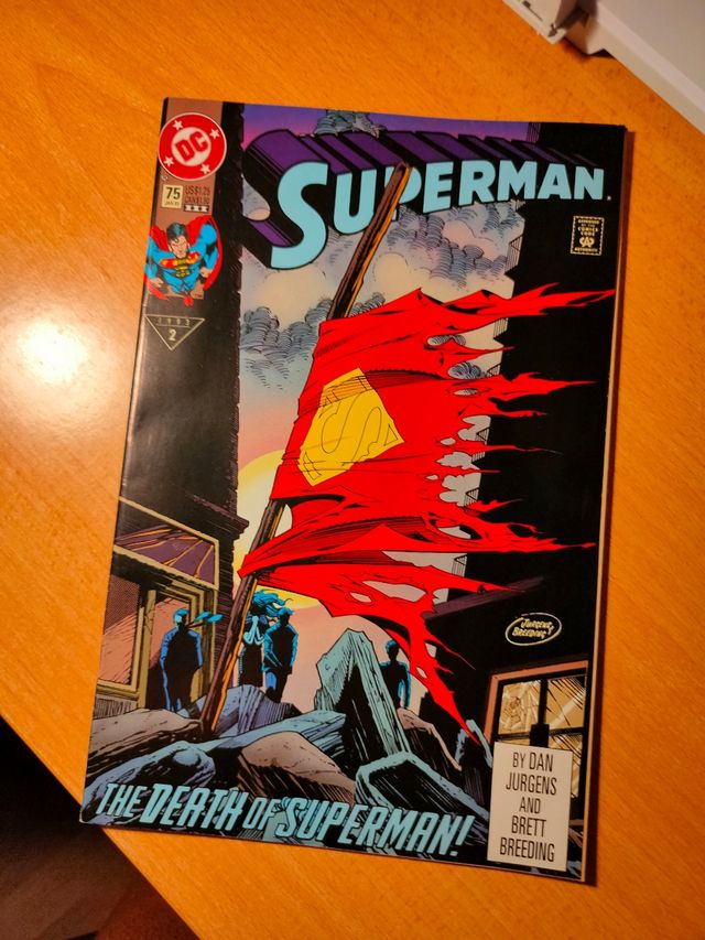 COMIC "THE DEATH OF SUPERMAN"
