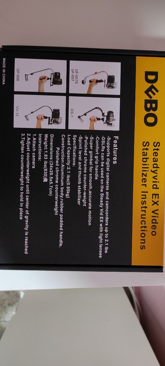 estabilizador camara para reflex