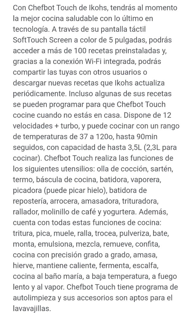 se vende robot de cocina "NEGOCIABLE"