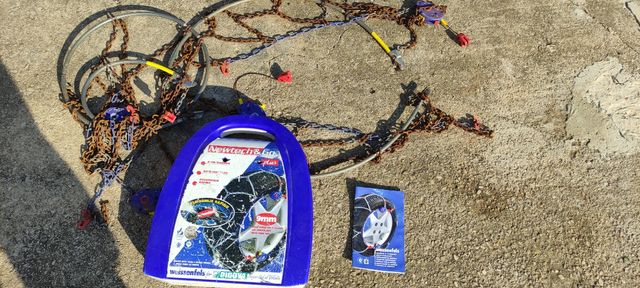 Cadenas nieve auto-tensantes. Newtech go