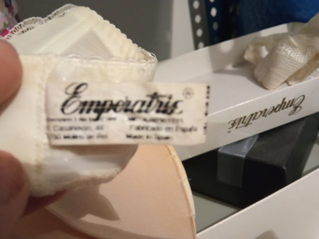 Sujetador de novia Emperatriz 90B