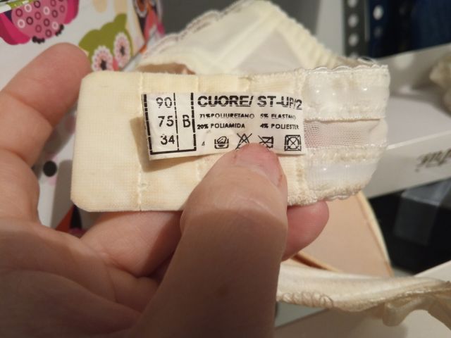 Sujetador de novia Emperatriz 90B