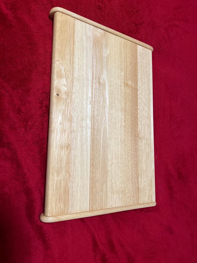 Bandeja madera con asas 43 x 28 cm