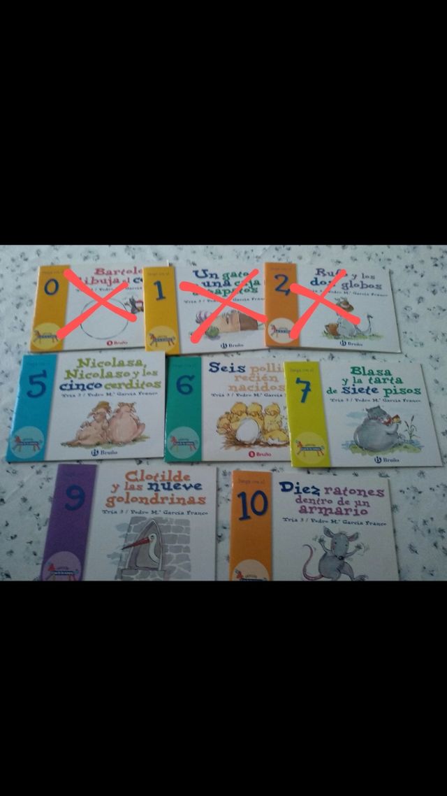 5 libros El zoo de los números