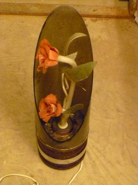 lampada in fibra di vetro