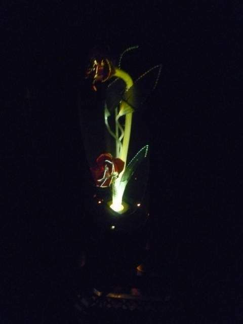 lampada in fibra di vetro