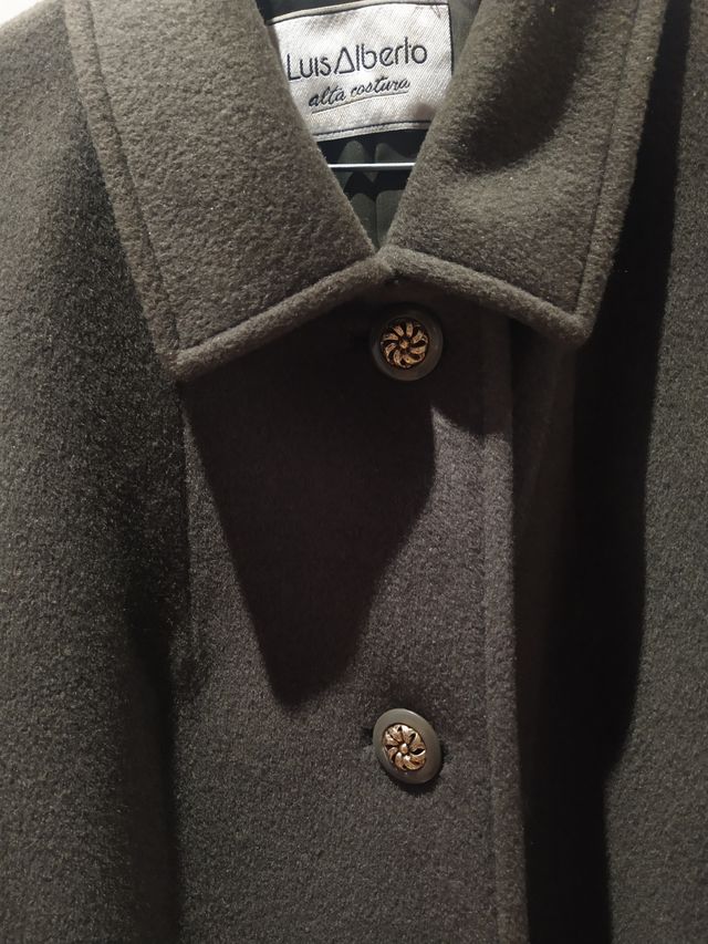 Abrigo Luis Alberto alta costura talla46