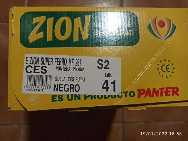 calzado de seguridad