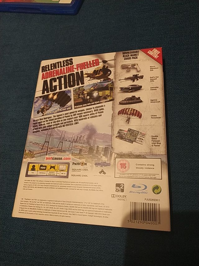 JUST CAUSE 2 PS3 in edizione limitata