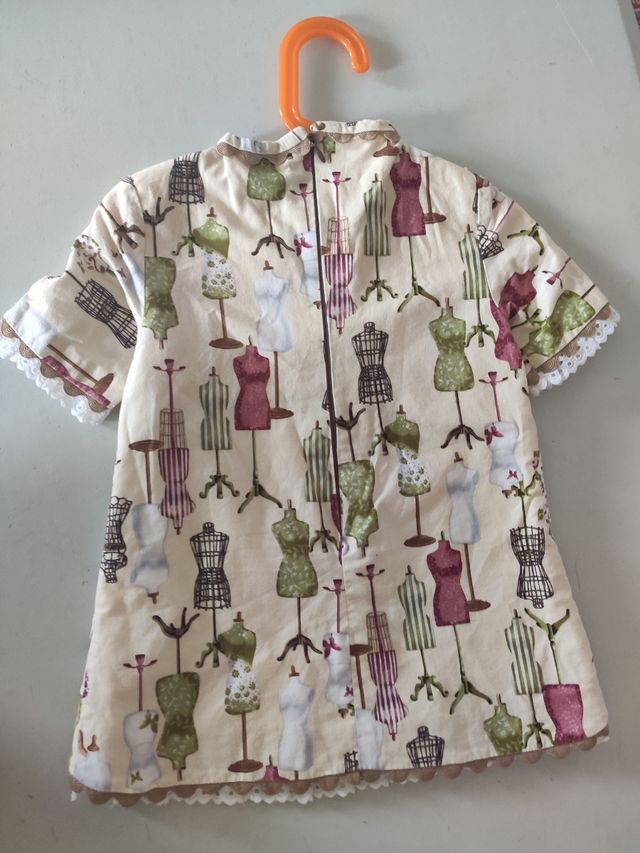 vestido elaborado a mano yexclusivo