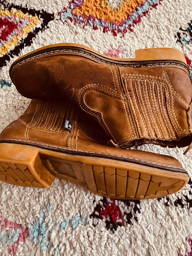 Botines cuero talla 39