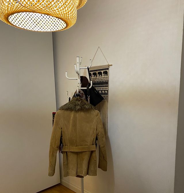 Chaqueta de piel auténtica.