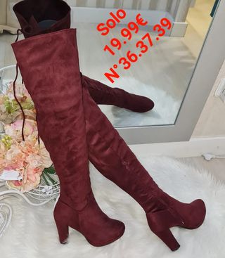 Botas Altas. de segunda mano por 19,99 EUR en Alcalá de Henares en WALLAPOP