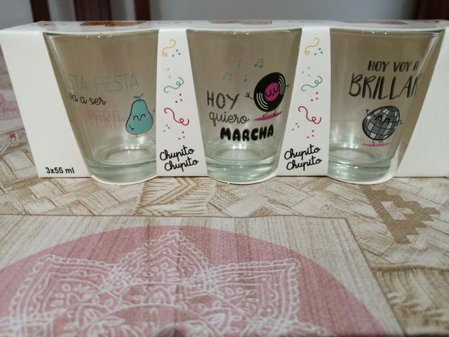 Vasos de chupito