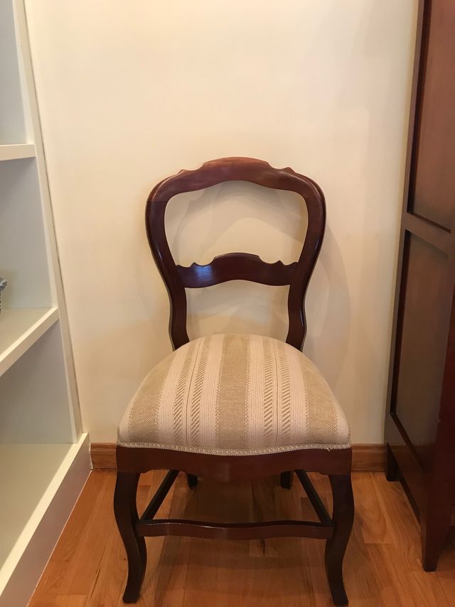 Silla Isabelina antigua