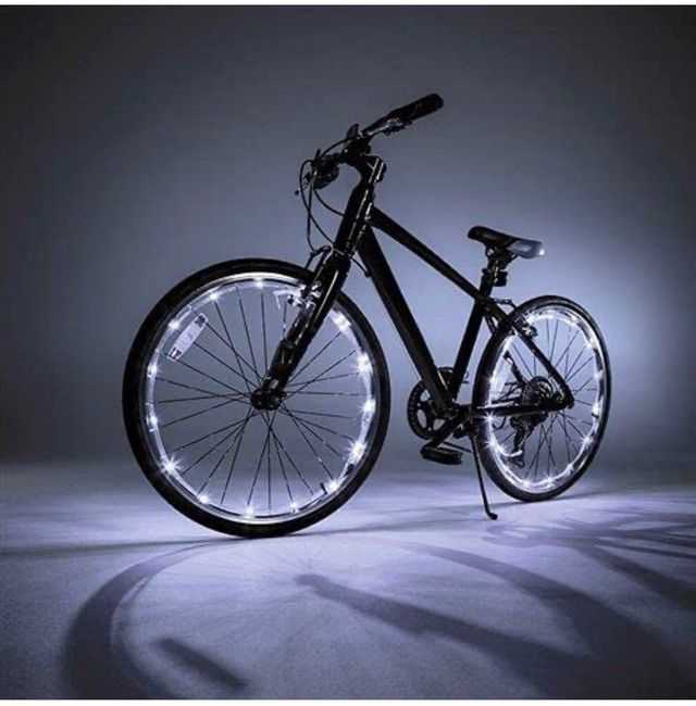 Luces LED Azules para Ruedas Bici - A estrenar