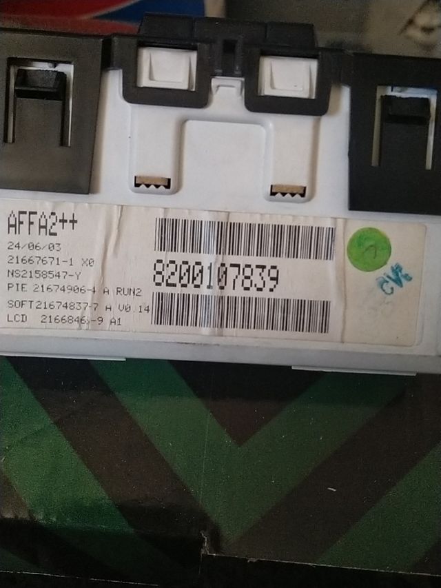 reloj Renault Megane 2003