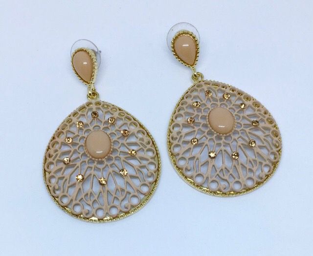 Pendientes grandes nude