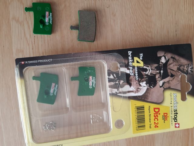 2 juegos pastillas freno disco Swiss Stop