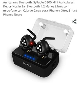 Auriculares Bluetooth SYLLABLE D900 Mini, Nuevos de segunda mano por 20 EUR  en Artatza en WALLAPOP