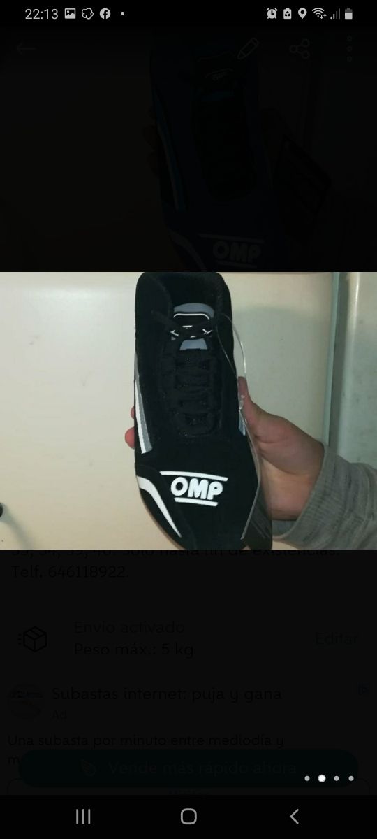 Nuevo!! Bota karting Ks-3 OMP 