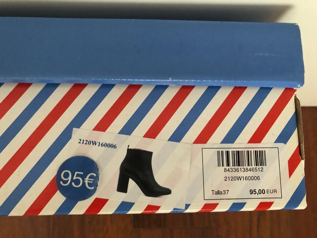 Botín negro piel El Ganso