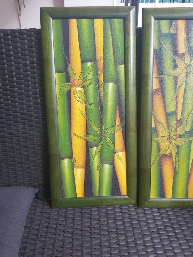 cuadros pintados a mano.