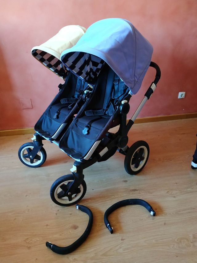 Bugaboo Donkey Duo gemelar (práctico y completo)
