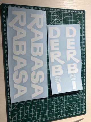 Kit pegatinas Derbi