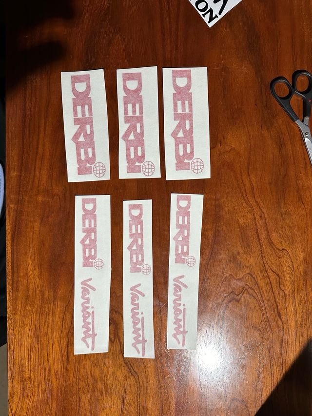 Kit pegatinas Derbi