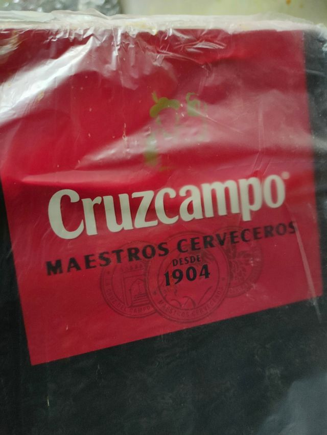 Pizarra bar nueva Cruzcampo