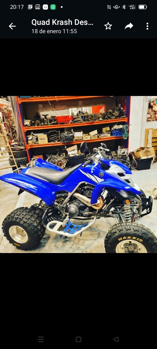 despiece Yamaha Raptor 660