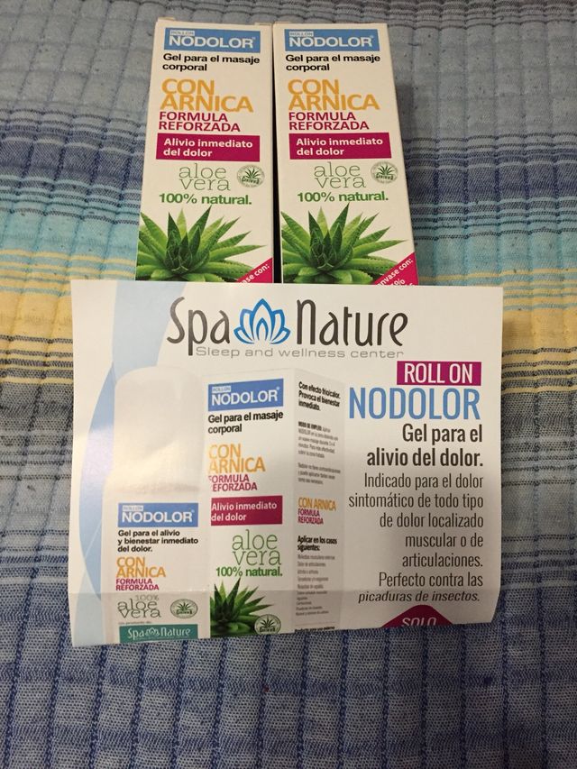 Gel alivio del dolor