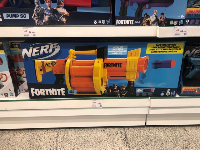 Pistola Dardos Nerf Fortnite GL-L