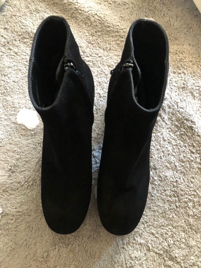 Botines negro gamuza NUEVOS