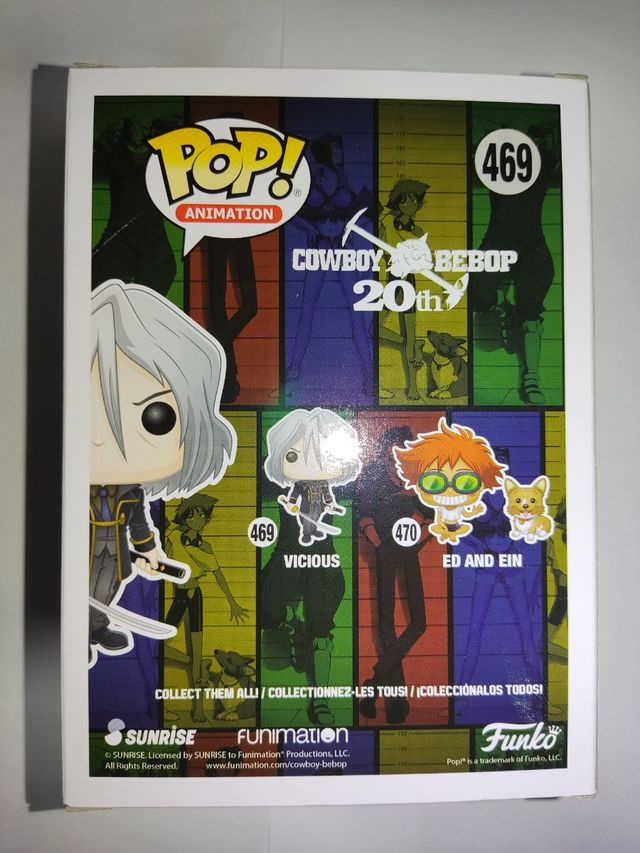 Funko pop cowboy bebop 469 vicious