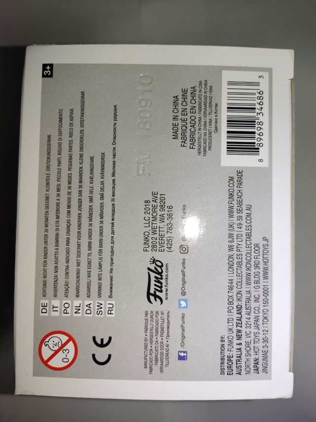 Funko pop cowboy bebop 469 vicious