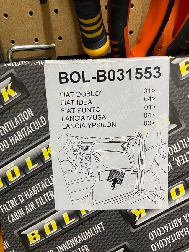 Filtros Fiat Lancia - presente