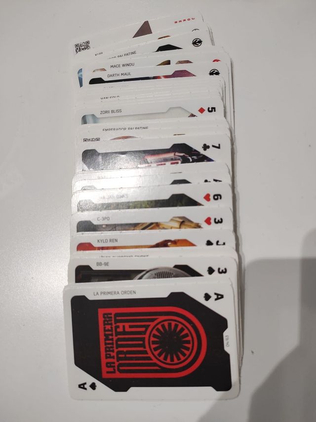Cartas STAR WARS 
