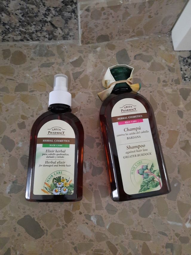 pack champu anticaida+elixir cabello quebradizo