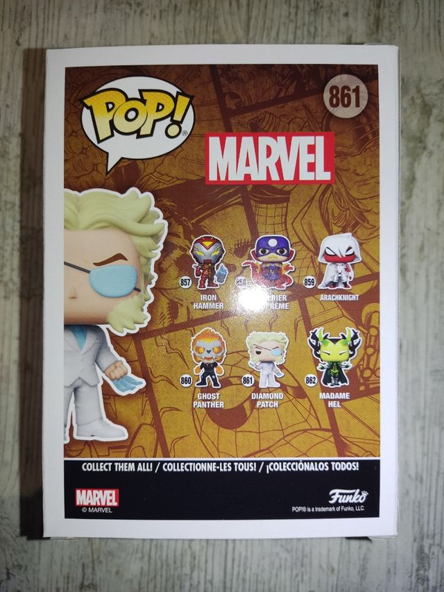 Funko pop 861 Infinity Warps Diamond Patch