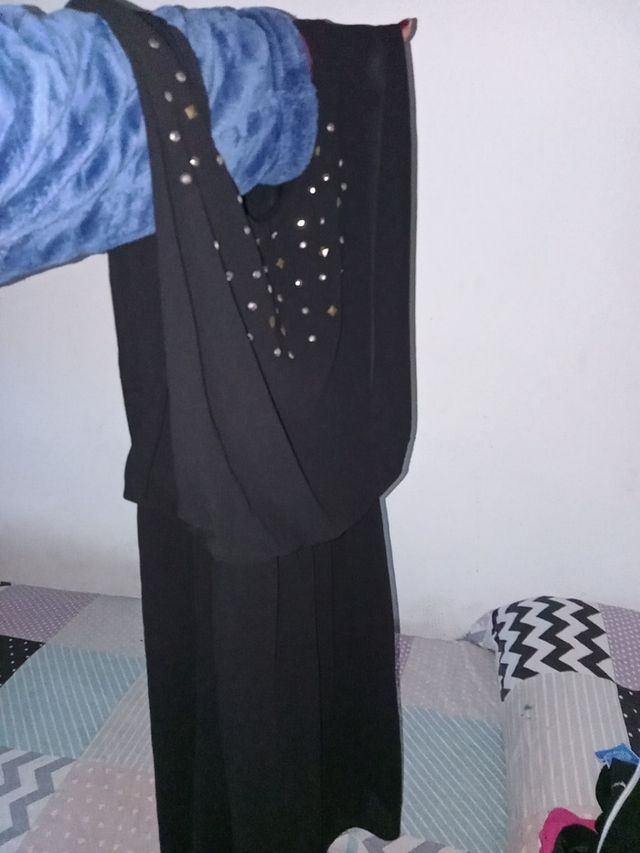 vestido negro talla única