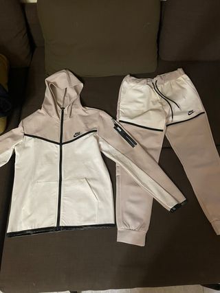 Comprar Pantalón chándal mujer beige Pantalones fitness de mujer