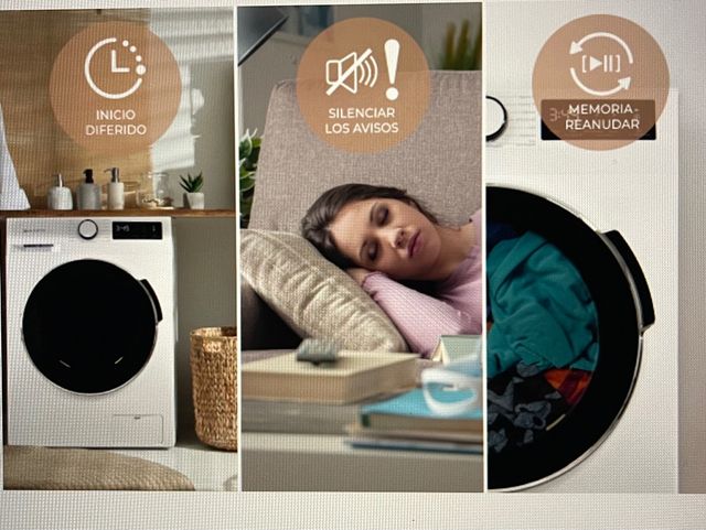 Lavadora 12 kg B/A+++-30% Gama Excellent